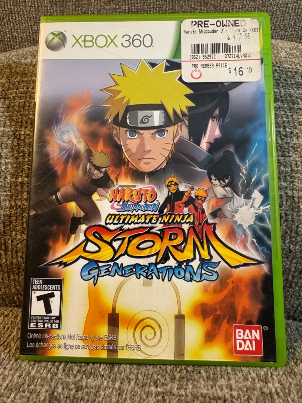 Xbox 360 Naruto Shippuden: Ultimate Ninja Storm Generations - video game